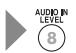 JVC UX-SG7VBE - Ajustement du niveau d'entrée audio - 2