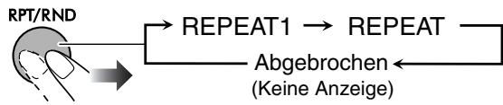 JVC UX-TB3 - Wiederholt abspielen— Wiederholwiedergabe - 1