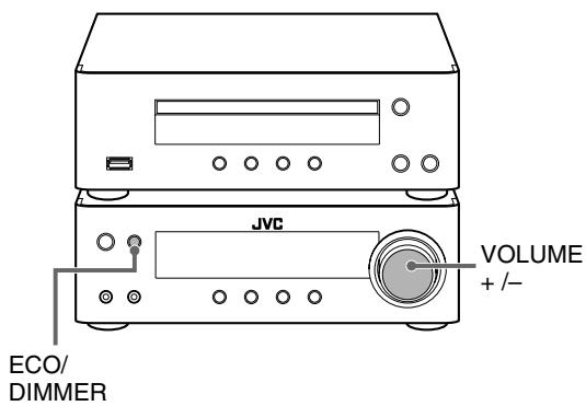 JVC UX-TB30 - Tägliche Bedienung—Klang u. andere Einstellungen - 2
