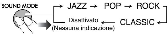 JVC UX-TB30 - Per selezionare la modalità audio - 1