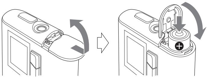 JVC XA-MP51SE - Mise en PLACE de la PILE - 1