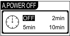 JVC XA-MP51W - AUTO POWER OFF (arrêt automatique) - 2
