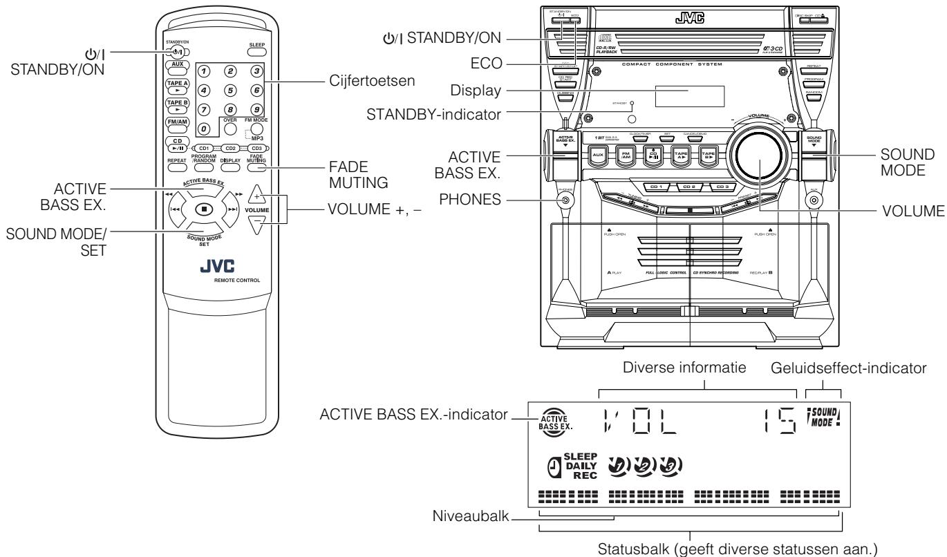 JVC CA-MXKB1 - Op de afstandsbediening - 1