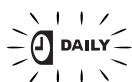 JVC CA-MXKB1 - Druk op de CLOCK/TIMER-toets tot “ON TIME” onmiddelijk na “DAILY” in het display verschijnt. - 2