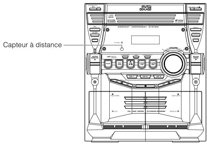 JVC CA-MXKB1 - Utilisation de la télécommande - 1
