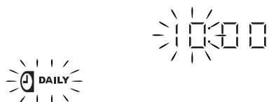 JVC CA-MXKB1 - Programmation de l'heure d'activation (exemple: 10:15). - 1