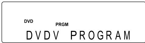 JVC EX-A3 - Drücken Sie wiederholt [PLAY/TUNER MODE], um „PROGRAM“ im Displayfenster anzuzeigen. - 1