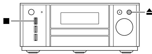 JVC EX-A3 - Réglage du verrouillage d'éjection du disque - 1