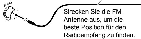 JVC EX-A3 - FM-Antenne (im Lieferumfang) - 1