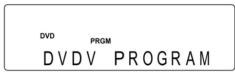 JVC EX-A3 - Appuyez sur [play/tuner mode] pour afficher "program" sur l'écran de visualisation. - 1