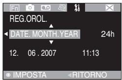 JVC GR-820E - Impostazione Della Data E Dell'Ora - 2
