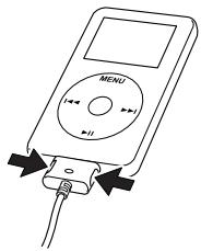 JVC NX-PS1 - Anschließen des iPod - 3