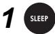 JVC NX-PS1 - Spegnimento del sistema dopo un determinato intervallo di tempo — Sleep Timer - 1