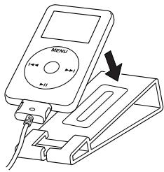 JVC NX-PS1 - Anschließen des iPod - 2