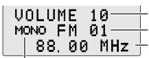 JVC NX-PS2 - Terwijl u FM selecteert: - 1