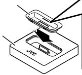 JVC NX-PS2 - Attachez l'adaptateur de dock à la station d'accueil. - 1