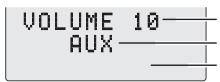 JVC NX-PS2 - Terwijl u AUX selecteert: - 1