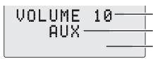 JVC NX-PS2 - Lorsque AUX est sélectionné: - 1