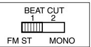 JVC RC-ST1SL - Commutateur BEAT CUT - 1