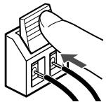 JVC UX-G49 - ① AM/UKW-Antenne - 2