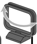 JVC UX-G49 - Antenna a telaio AM (in dotazione) - 1