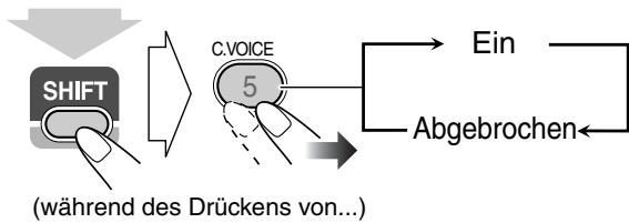 JVC UX-G49 - Dialoge klar machen—Clear Voice - 2