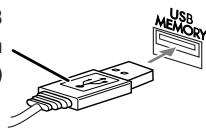 JVC UX-G68 - Collegamento di un'unità USB di memoria di massa - 1