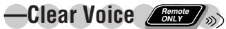 JVC UX-G68 - Per una maggiore chiarezza dei dialoghi - 1