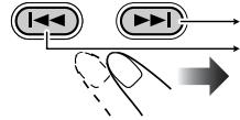 JVC UX-G68 - Per portarsi alla pagina successiva o precedente del menu attuale: - 1