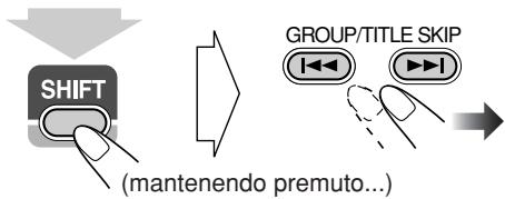 JVC UX-G68 - Per selezionare un titolo/gruppo - 2