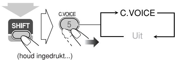 JVC UX-G68 - Verhelderen van dialoog—Clear Voice - 2