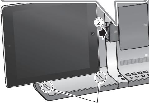 JVC UX-VJ5B - AnschlieBen von iPad - 2