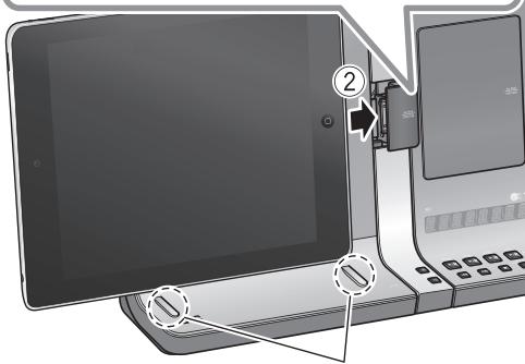 JVC UX-VJ5T - AnschlieBen von iPad - 2