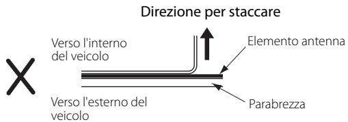 KENWOOD KTC-V300E - Fissate ogni singola antenna a pellicola. - 7