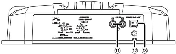 KENWOOD KAC-6202 - Nombres de los terminales - 2
