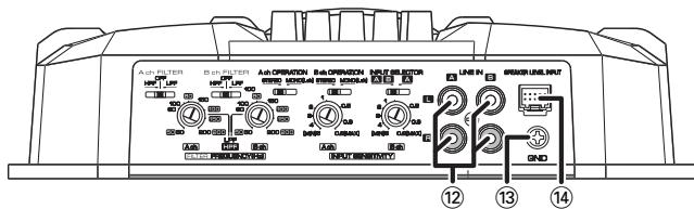 KENWOOD KAC-6402 - Terminal names - 2
