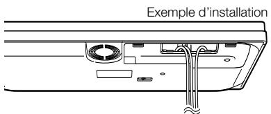 KENWOOD BD-7000 - Retrait et remise en place du cache-bornes - 3