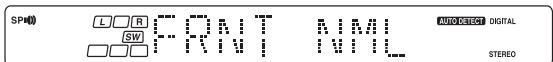 KENWOOD KRF-V6070D - Speaker settings - 7