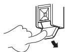 KENWOOD KRF-V6070D - Push the lever. - 1