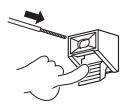 KENWOOD KRF-V6070D - Collegamento dei terminali dell'antenna AM - 2
