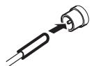 KENWOOD KRF-V6070D - Conexiones del terminal de antenna de FM - 1