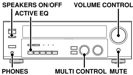 KENWOOD KRF-V6070D - Adjusting the sound - 1
