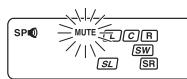 KENWOOD KRF-V6070D - Press the MUTE key. - 1
