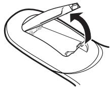 KENWOOD KRF-V6070D - Loading the batteries - 1