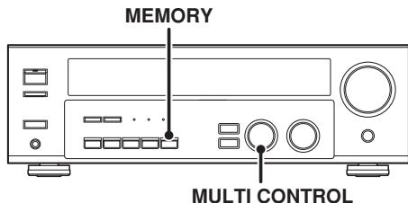 KENWOOD KRF-V6070D - Presetting radio stations manually - 1