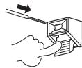 KENWOOD KRF-V6070D - Conexiones del terminal de antenna de AM - 2