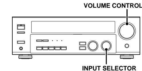 KENWOOD KRF-V6070D - Wiedergeben des Tons von einer Komponente - 1