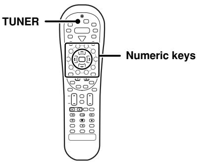 KENWOOD KRF-V6070D - Receiving preset stations - 1