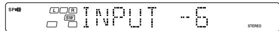 KENWOOD KRF-V6070D - Input level adjustment (analog sources only) - 2