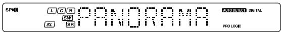 KENWOOD KRF-V6070D - Modus „Panorama" (nur Pro Logic II Music-Modus) - 1